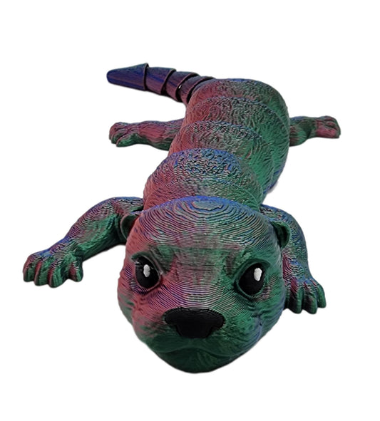 Articulating 3D printed baby otter