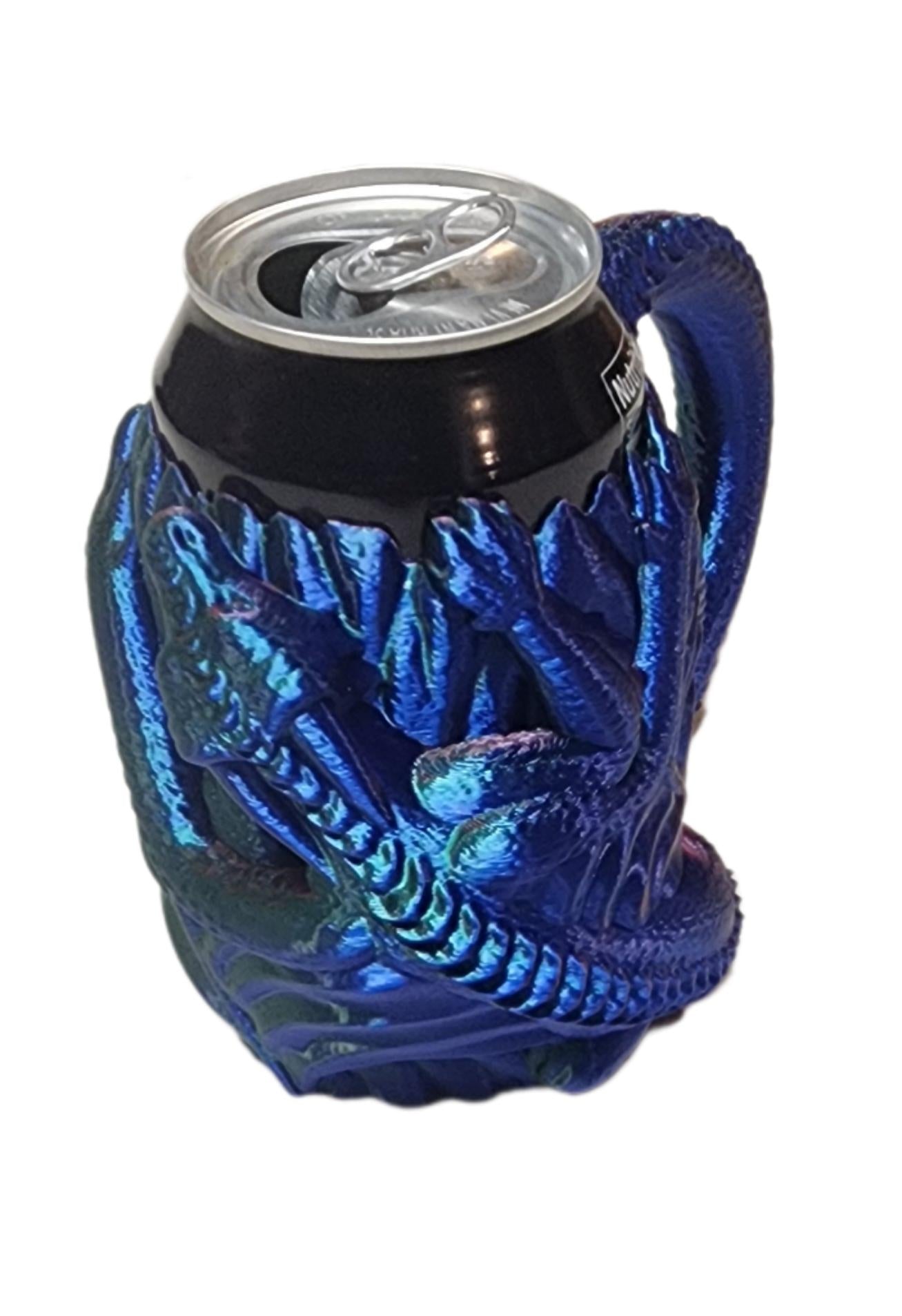 Wyvern soda can holder