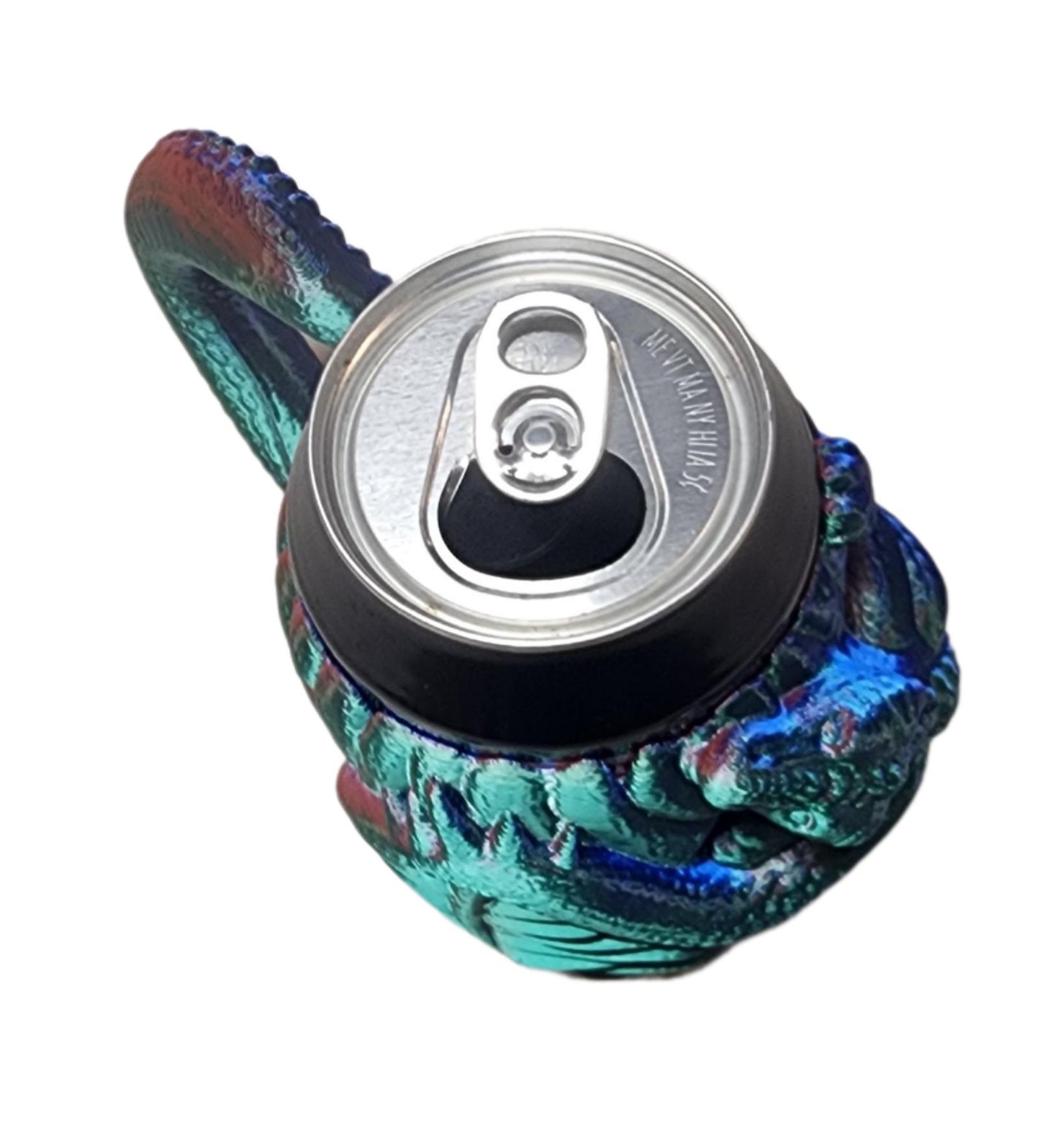 Wyvern soda can holder