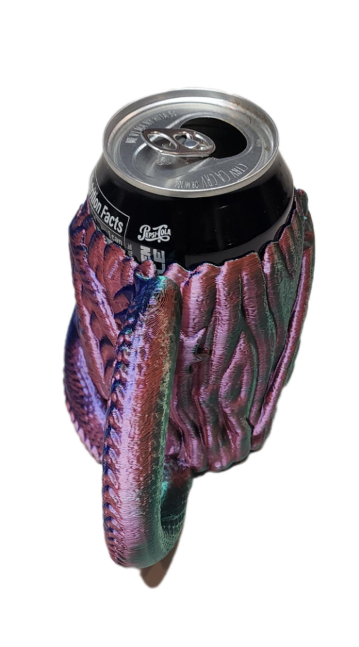 Wyvern soda can holder