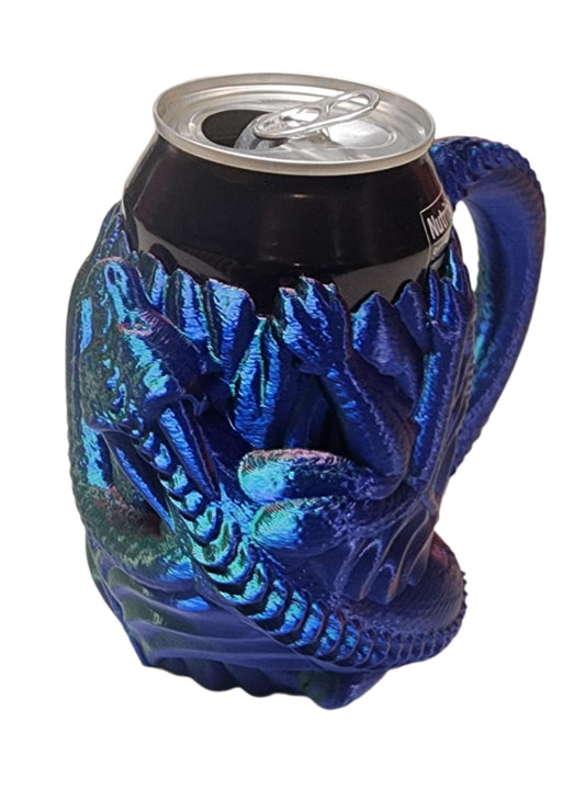 Wyvern soda can holder